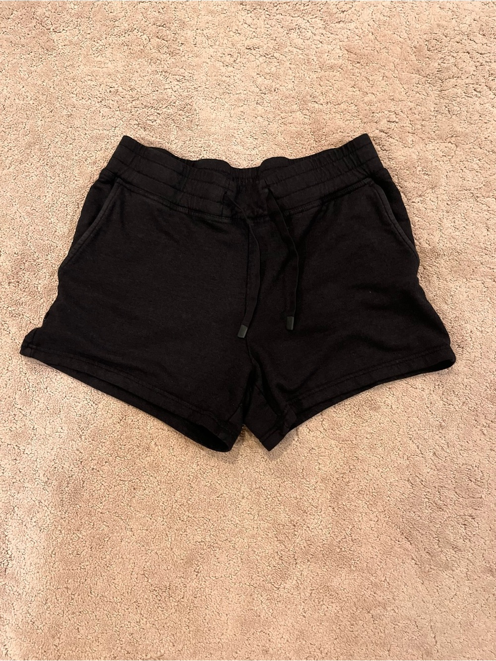 Stance Women's Black Athletic Drawstring Shorts